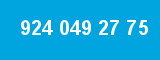 924 049 27 75